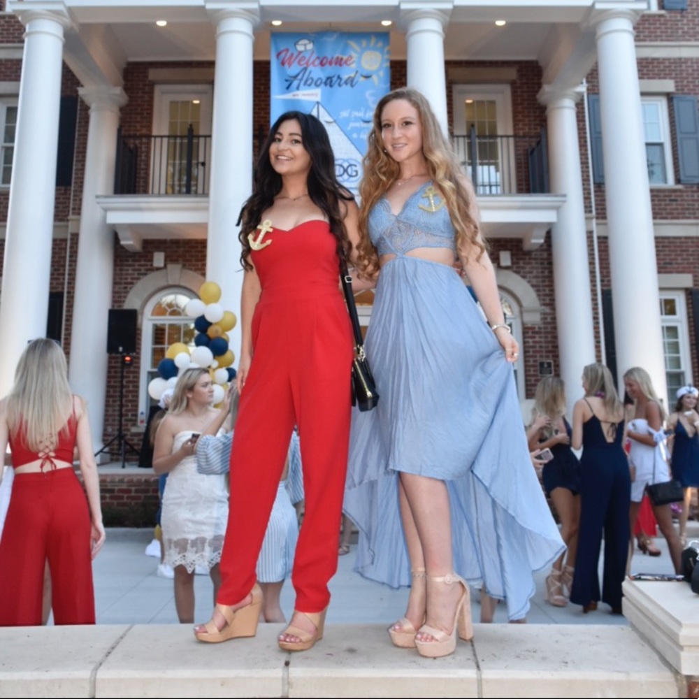 Express Red Jumpsuit